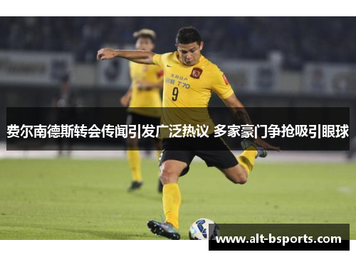 费尔南德斯转会传闻引发广泛热议 多家豪门争抢吸引眼球
